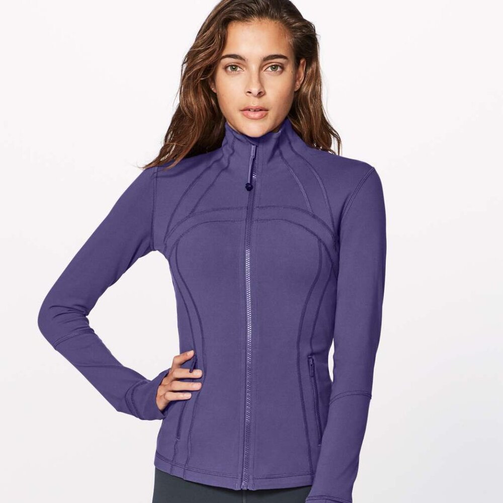 Lululemon Define Jacket - Viola (Size 10)